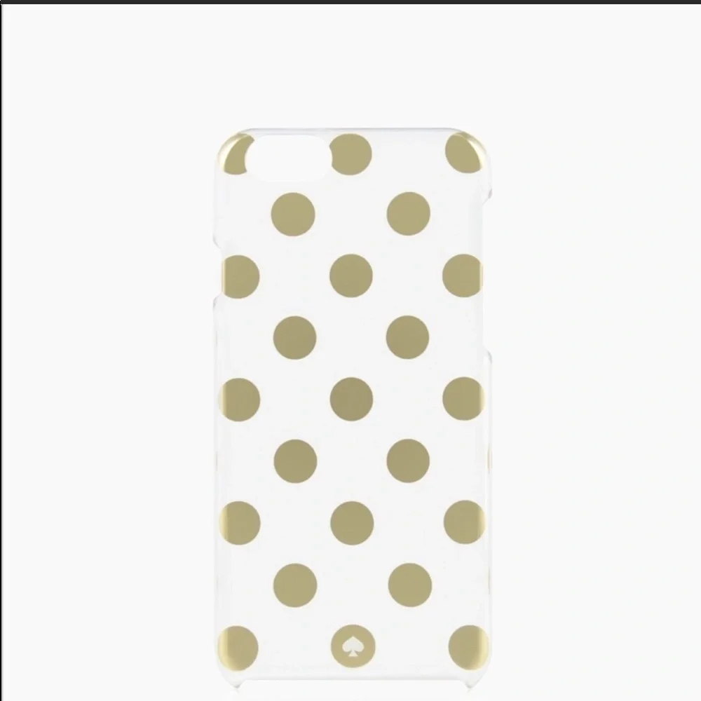 kate spade metallic polka